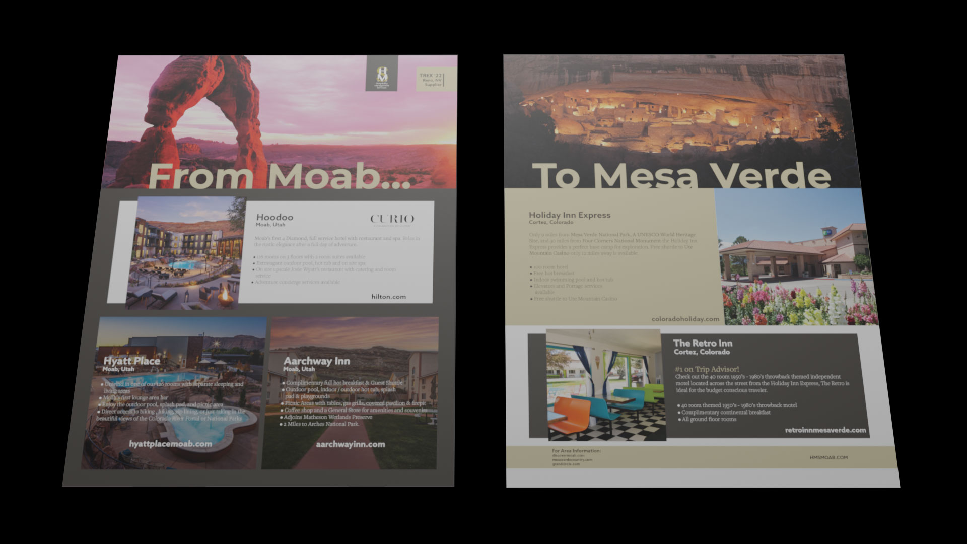 Marketing supplement for HMS, front and back